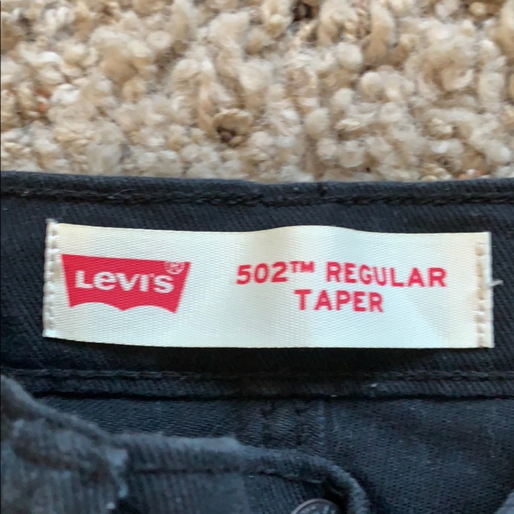 Vintage Black Levi Jeans - Picture 2 of 7
